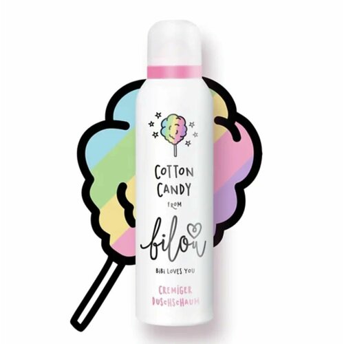 Bilou Гель для душа Сладкая вата Cotton Candy Cream Foam 200ml