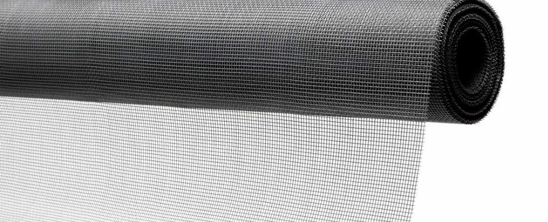 фото Москитная сетка фибергласс 1,6*1,0 м цвет серый