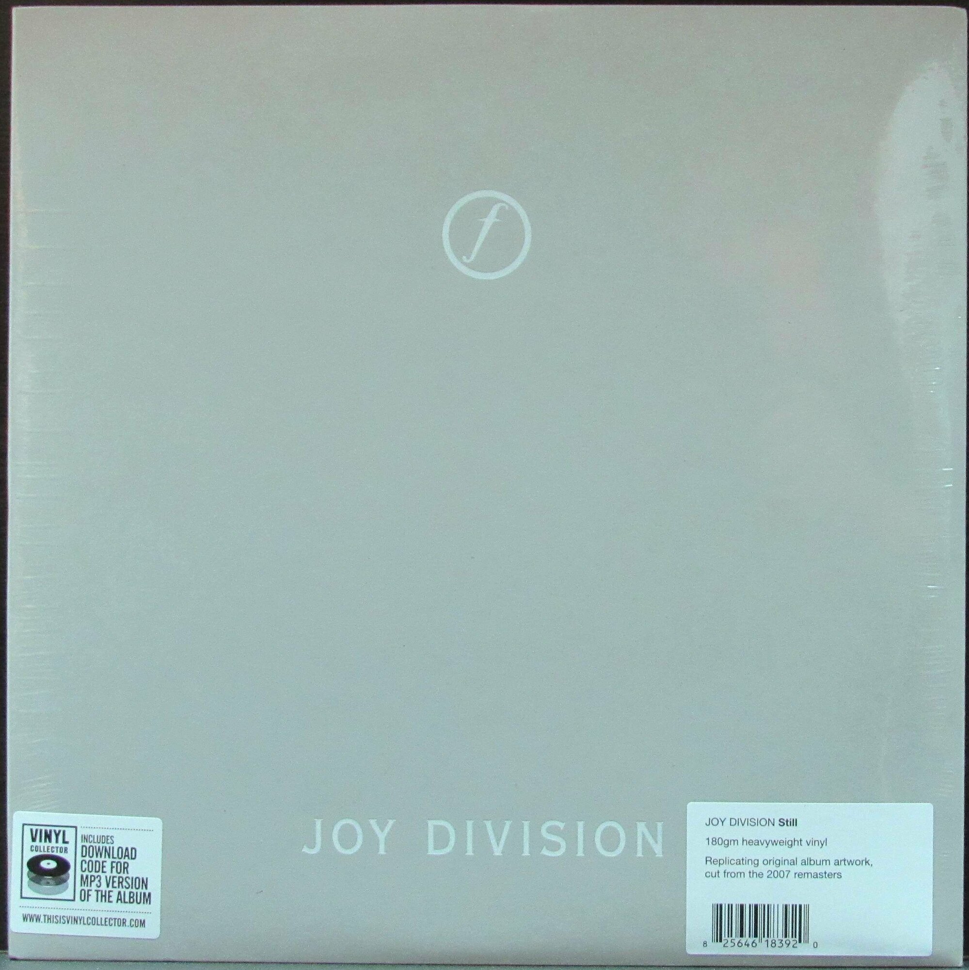 Joy Division "Виниловая пластинка Joy Division Still"