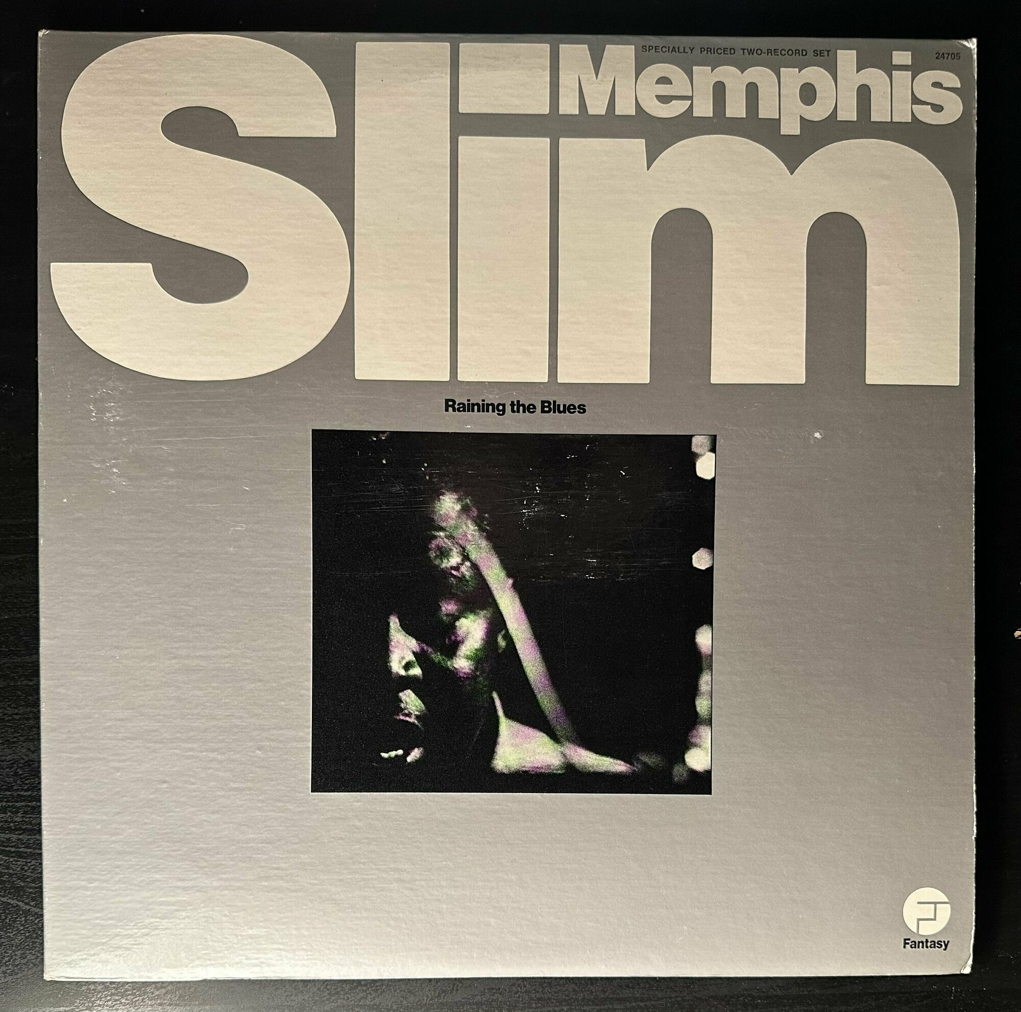 Виниловая пластинка Memphis Slim Raining The Blues 2LP (США 1986г.)