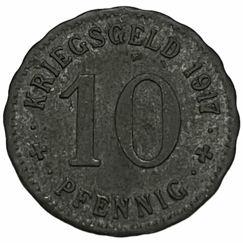 Германия (Германская Империя) Хаген 10 пфеннигов 1917 г. (2)