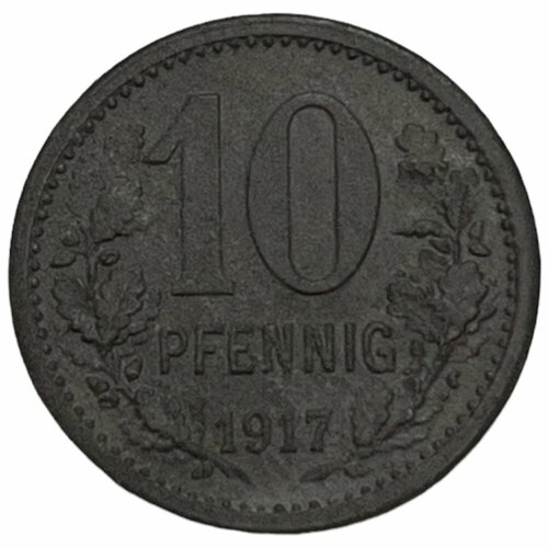 германия германская империя виттенберге 10 пфеннигов 1917 г Германия (Германская Империя) Бонн 10 пфеннигов 1917 г.