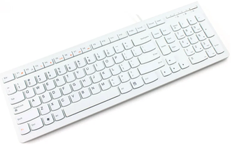 Клавиатура Lenovo Slim White USB (SD50L21781)