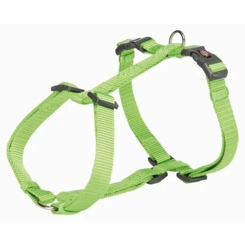 Шлейка для собак Trixie Premium H-Harness S-M: 42-60 см/15 мм, яблоко