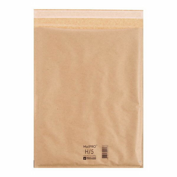 Крафт-конверт с воздушно-пузырьковой плёнкой MailPRO H/5, 27 x 36 см, kraft, 3 шт.