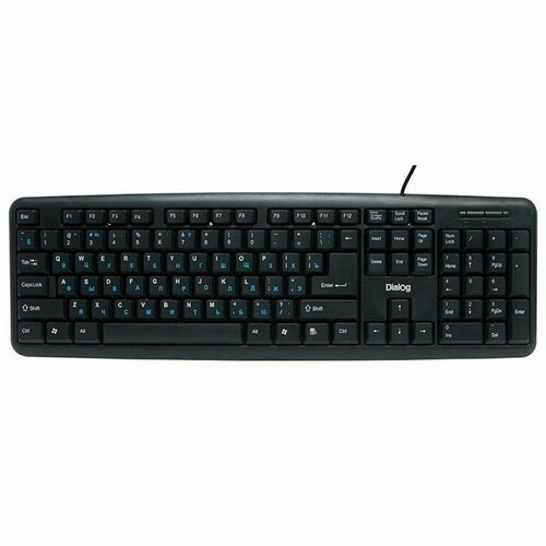 Клавиатура Dialog Standart KS-020P PS2 black 84500₽