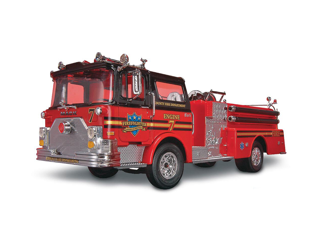 11225 Revell Пожарная машина Max Mack Fire Pumper (1:32)