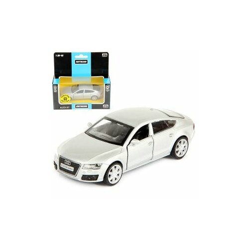 Машина металлическая 1:43 Audi A7. Дв. Откр, цв. се