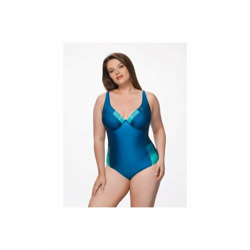 Слитный купальник Fianeta, размер 90F, зеленый