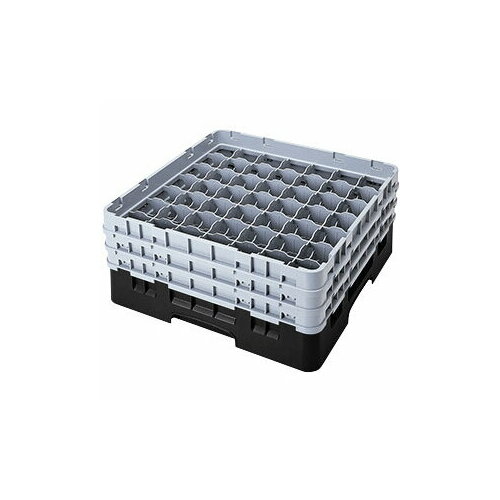 Контейнер для мойки бокалов на 49 ячеек H=21.6 см L=49 см B=49 см CAMBRO 4121008