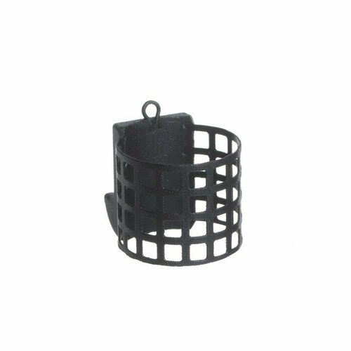фото Груз-кормушка металлическая x-feeder me batman m perfo, цвет matt black, 50 г, 30 мл