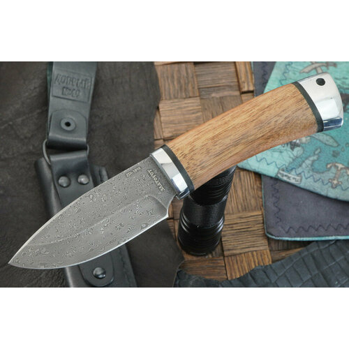 АиР нож с фиксированным клинком Добрый, дамаск нож csar t liaison buck knives с фиксированным клинком