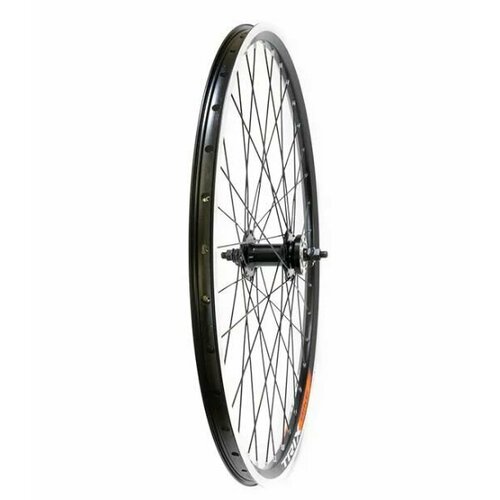 фото Колесо переднее 26" trix, профиль алюминиевый, двойной, 36h, фрезерованный, анодированный, под диск, гайки