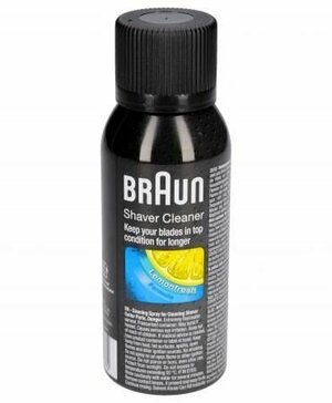 Спрей 100мл для очистки бритв, машинки для стрижки или триммера Braun 81536856