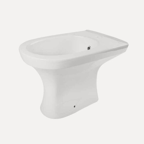 Изображение товара Биде Керамин "Санти" CS00087560, санфарфор, овальное, белое, напольное