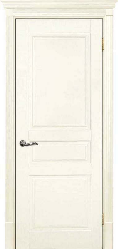фото Межкомнатная дверь эмаль слоновая кость ( Ral 1013 ) Смальта 07 ДГ