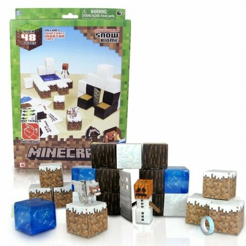 Minecraft констр. из бумаги \