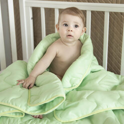 Детское одеяло теплое для новорожденных 105х140 эвкалипт (200гр.) стеганое, всесезонное в кроватку и коляску Baby nice