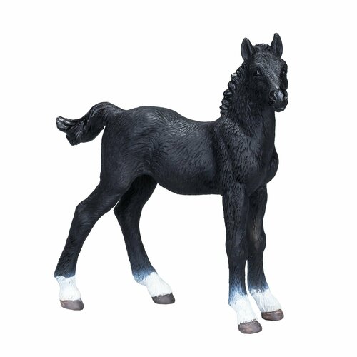 Фигурка-игрушка Ганноверский жеребенок черный AMF1001 KONIK 396₽