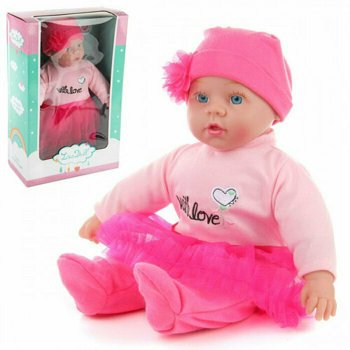 Пупс Lisa Doll роз+фуксия 40 см 97045