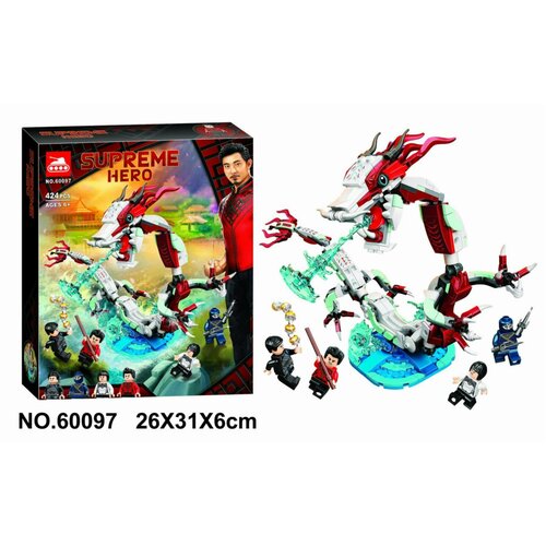 Конструктор BELA 60097 Super Heroes Битва в древней деревне 424 детали конструктор lego super heroes 76205 схватка с гаргантосом 264 дет