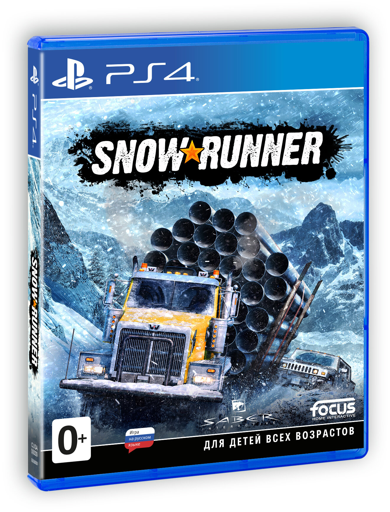 Игра SnowRunner для PS4 Sony