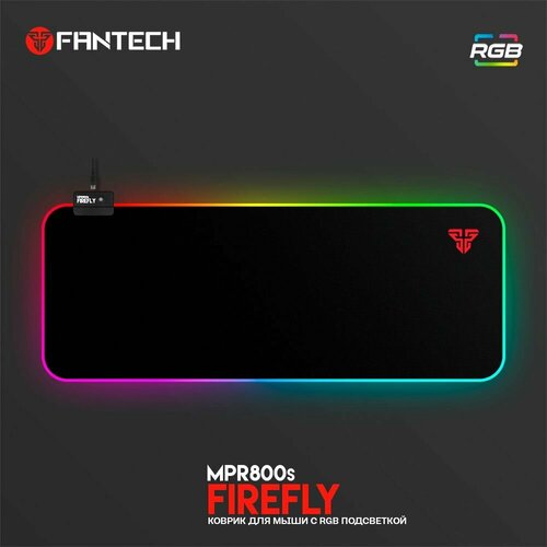 Коврик для мыши Fantech FIREFLY MPR800s 800*300*4мм, цвет черный