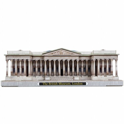 Сборная модель из картона Музеи мира в миниатюре. The British Museum (Британский Музей) музей искусства метрополитен нью йорк модель из картона музеи мира в миниатюре у589