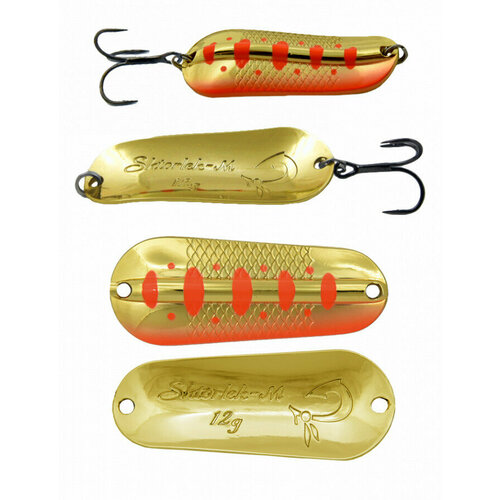 Блесна колеблющаяся LureMax Shtorlek-M, 58 мм, 18 г, 44