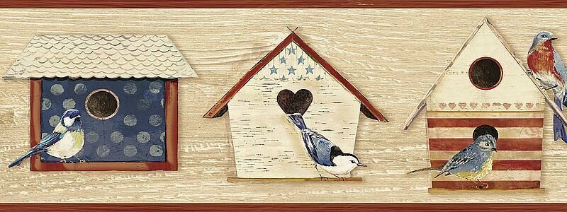 фото Бордюр для обоев Chesapeake The Cottage CBB2242