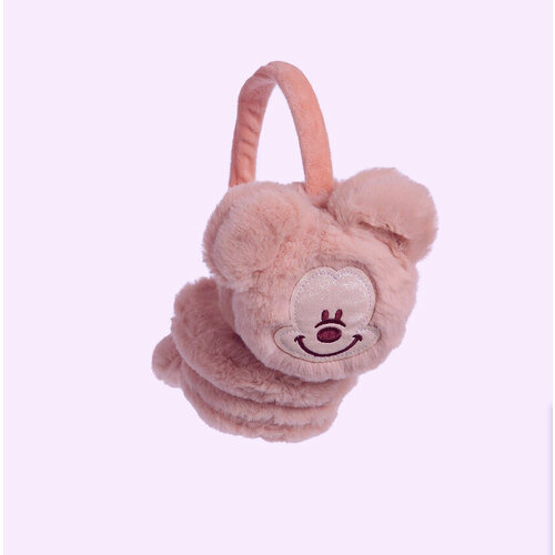 Наушники утепленные женские пушистые розовые уши 54000₽