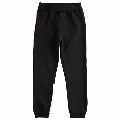 фото Брюки ido, размер 10 лет (140 см), черный