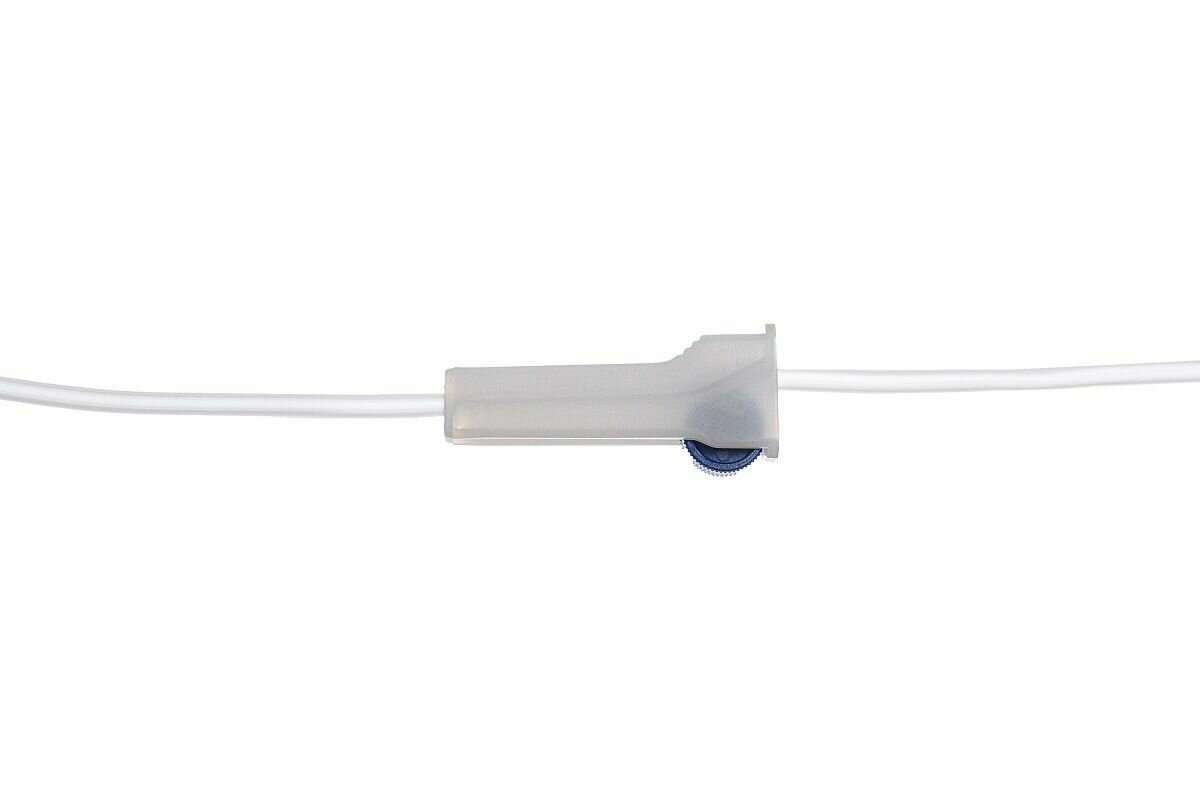 Система инфузионная MedWay, 10 шт/уп. для капельницы/для вливания растворов с пластиковым шипом, игла 21G (0,8 х 38 мм)