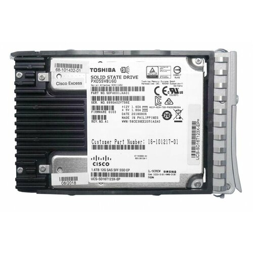 Жесткий диск Cisco SDFAK01JAA01 16Tb SAS 25 SSD 31298000₽