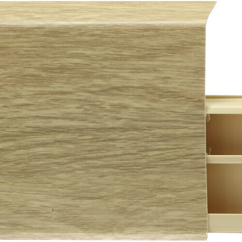 фото Плинтус пластиковый Winart Quadro 100 мм Хедсон 307