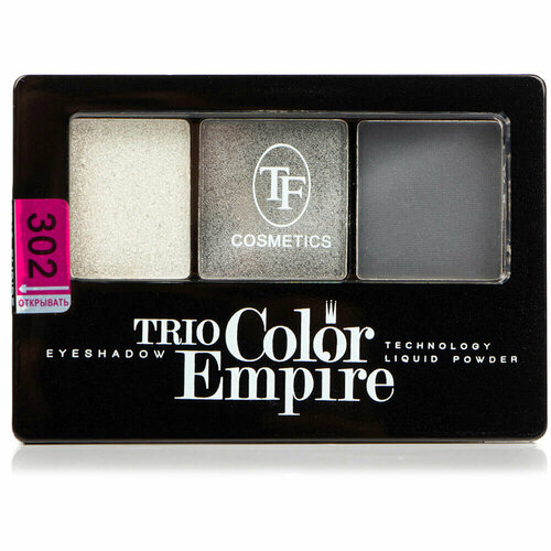 Тени для век, набор 'Truo Color Eyeshadow' графит, СТЕ 22-302