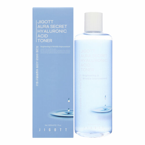 JIGOTT Aura Secret Hyaluronic Acid Toner Тонер для лица с гиалуроновой кислотой 300мл