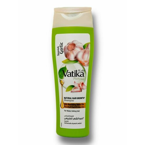 Dabur Vatika, Шампунь для волос Naturals (Garlic) - С чесноком 200мл