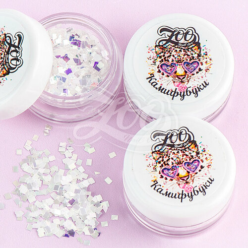 Камифубуки Осколки зеркала, Zoo Nail Art №1297 1 г