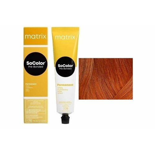 MATRIX, SOCOLOR Pre Bonded, Крем краска для волос №8CC, светлый блондин глубокий медный, 90 мл
