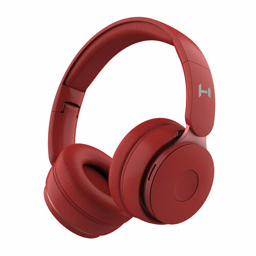 Беспроводные накладные BT наушники HARPER HB-215 с FM-радио и MP3-плеером Красный 89900₽