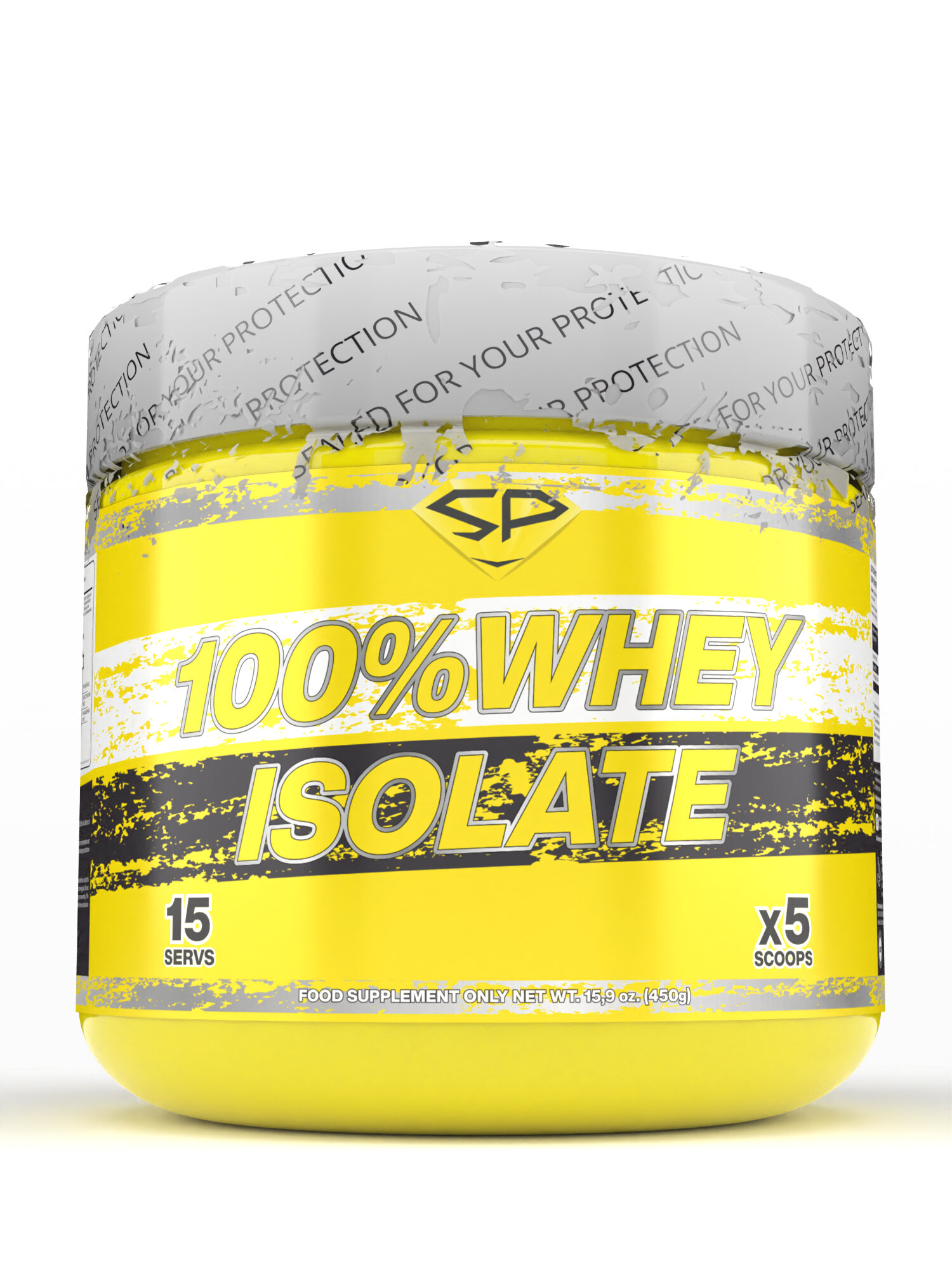 Изолят сывороточного протеина STEEL POWER 100% Whey Isolate 450 г, Сникерс