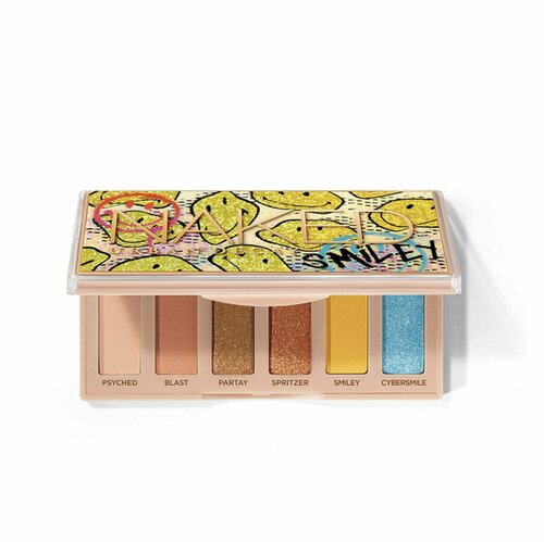 Urban Decay Палетка теней для век UD X SMILEY Naked Mini (Mucho Happy)