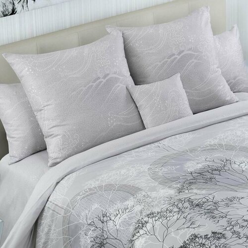 Набор Наволочек Сатин 50х70 (2 шт.) Каллиграфия комп. 2 Пуд арт 14НЭ2