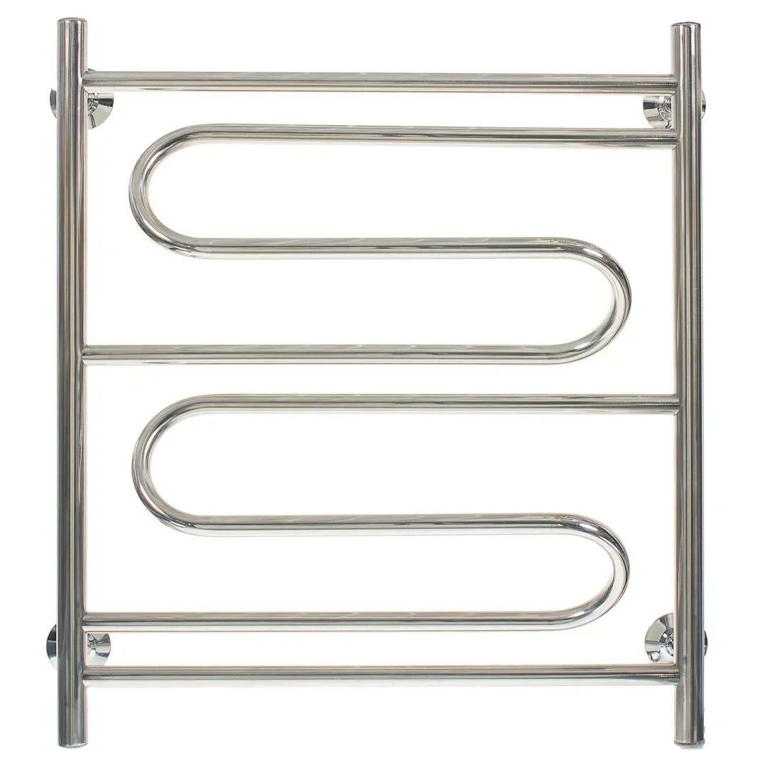 фото Полотенцесушитель электрический Equation 500x600 мм 98 Вт лесенка цвет хром