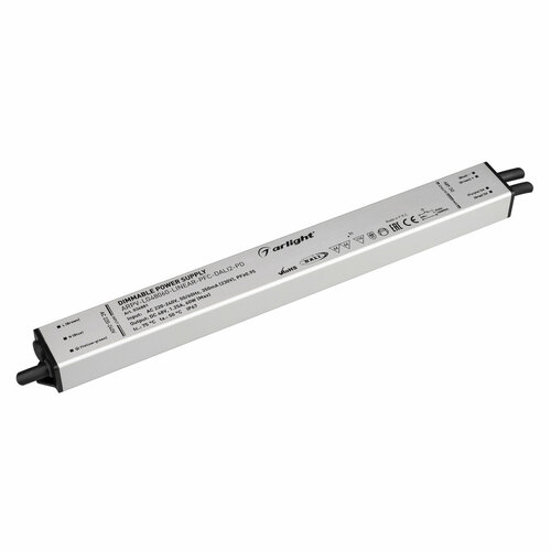 Блок питания ARPV-LG48060-LINEAR-PFC-DALI2-PD (48V, 1.25A, 60W) (Arlight, IP67 Металл, 5 лет) Артикул 034881