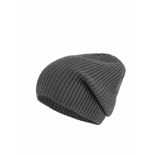 фото Шапка бини ferz, размер 56-58, серый