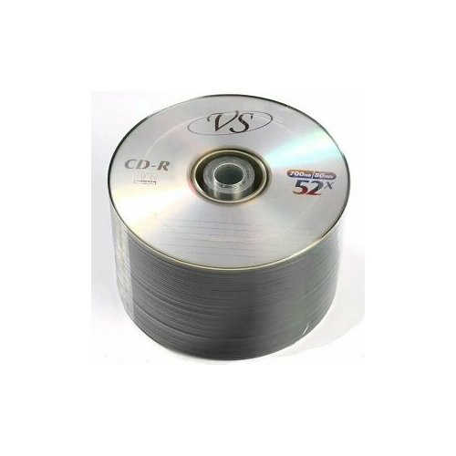 Диск CD-R VS 700 Mb, 52x, Bulk (50), (50/600)