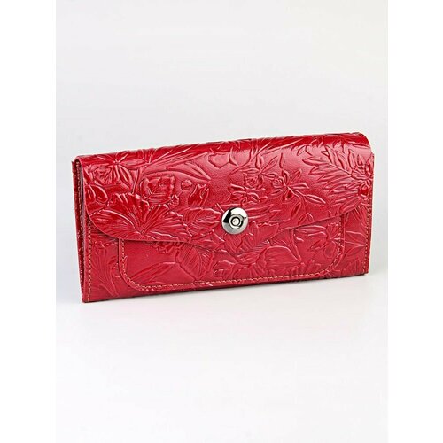 фото Кошелек barez j-6139#-красный, фактура гладкая, красный