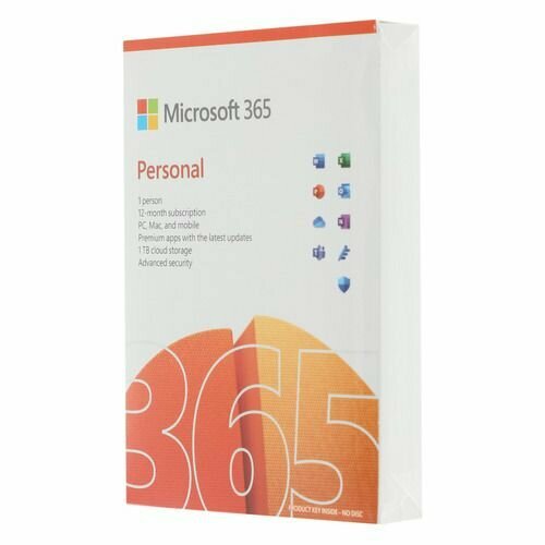 Офисное приложение Microsoft 365 Personal [qq2-01399] офисное приложение microsoft office для дома и учебы 2021 [79g 05388]